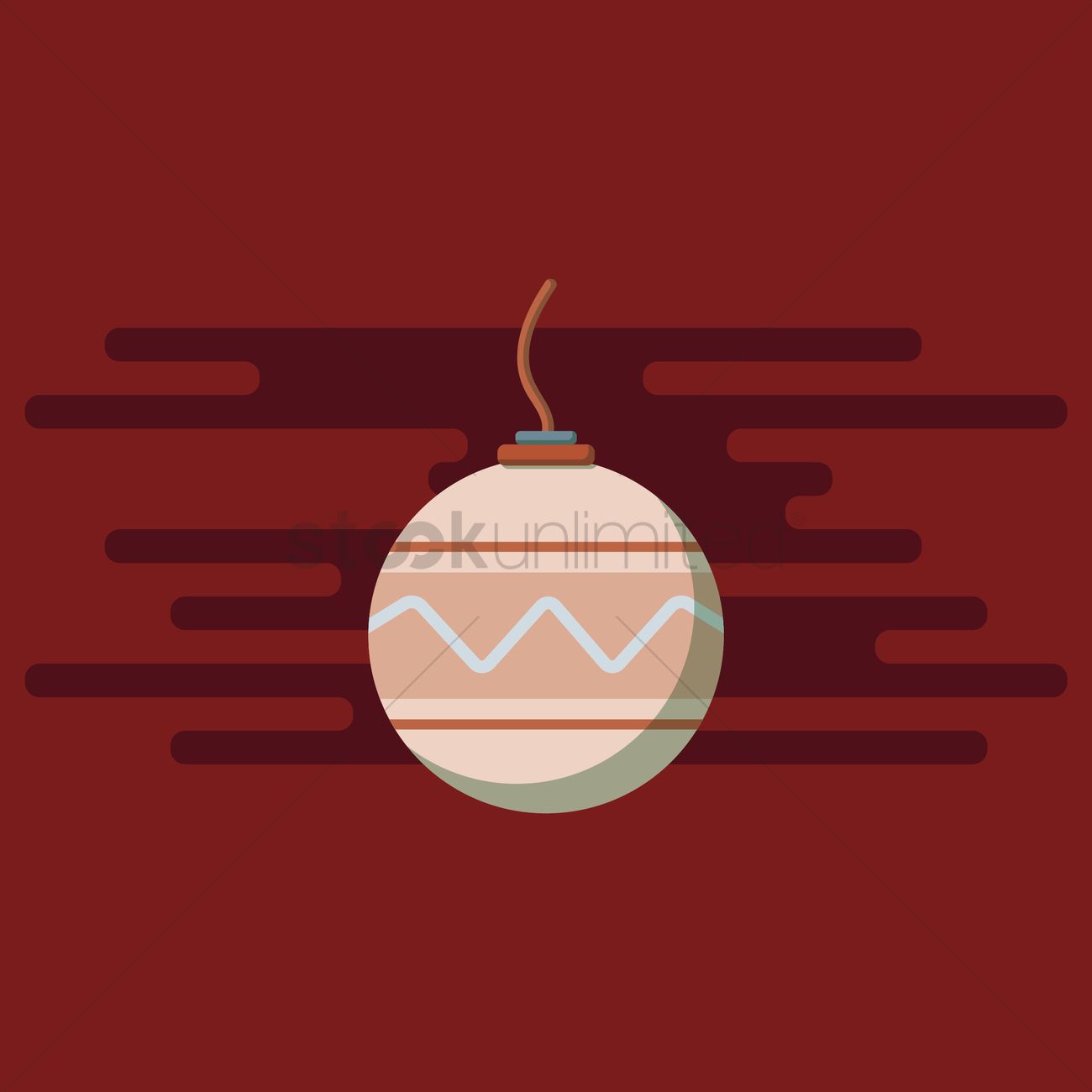 1300x1300 Free Christmas Bauble Vector Image