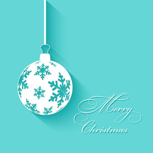 490x490 Christmas Background With Bauble