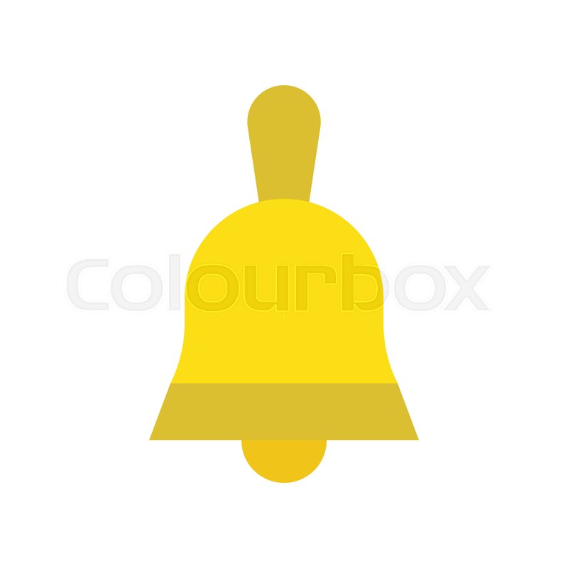 800x800 Christmas Bell Vector, Christmas Stock Vector Colourbox