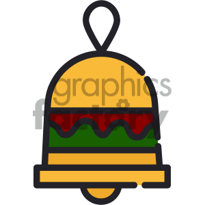 300x300 Christmas Bell Vector Icon Clipart Royalty Free Gif, Png