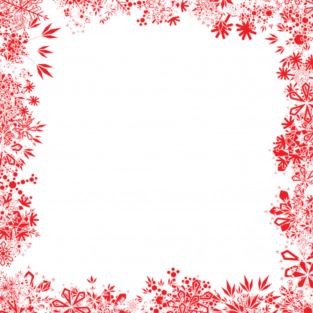 626x626 Christmas Border Vector Premium Download
