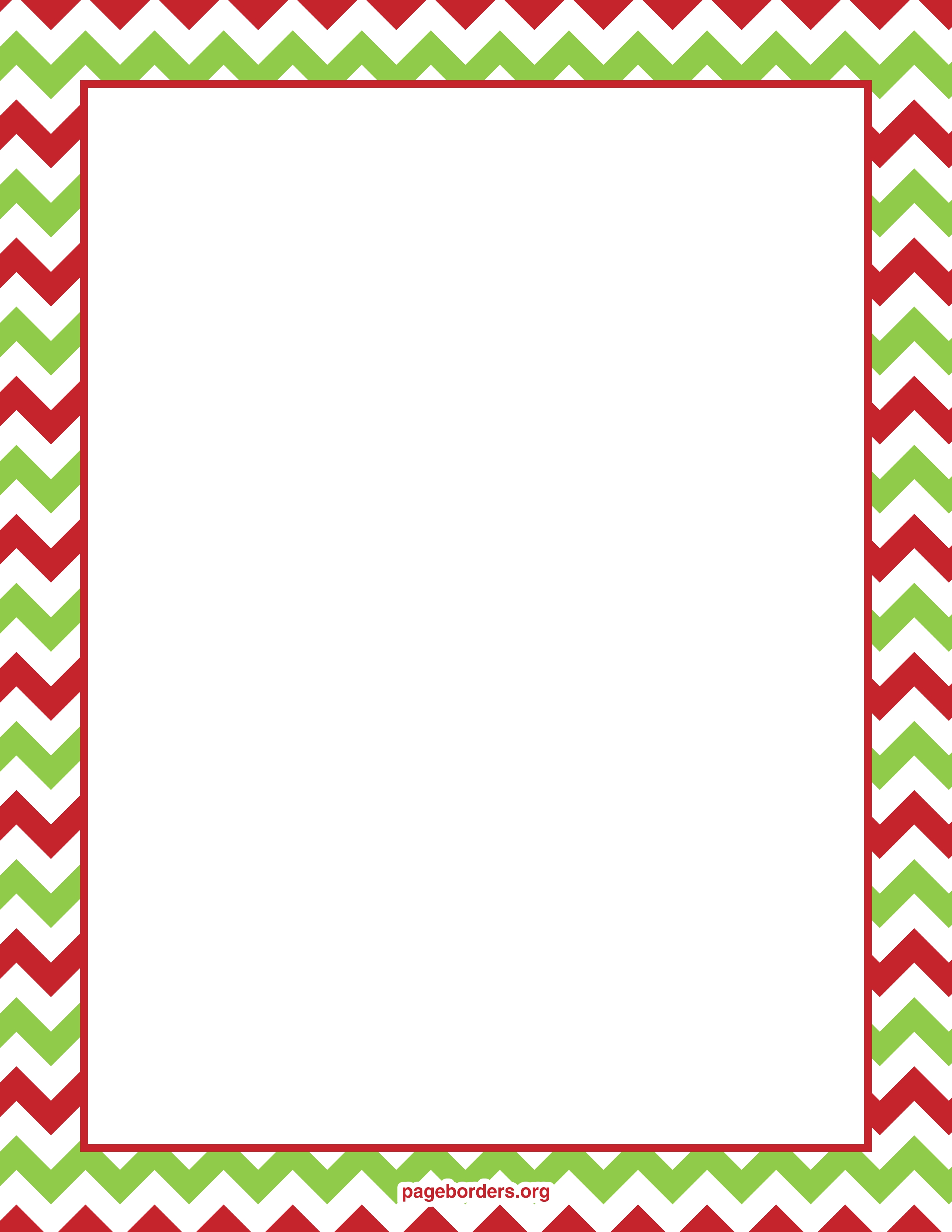 2550x3300 Christmas Borders Free Download Png Files, Free Clip Art Download