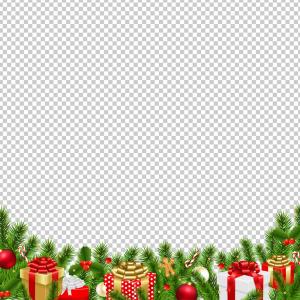 300x300 Christmas Border Design Vector Free Download Handandbeak