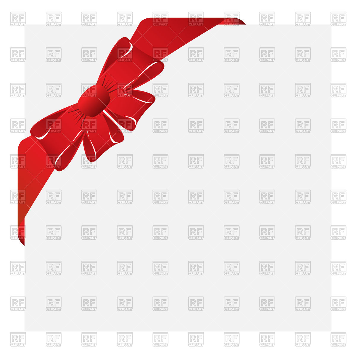 1200x1200 Christmas Bow Corner Vector Image Of Design Elements Angelp