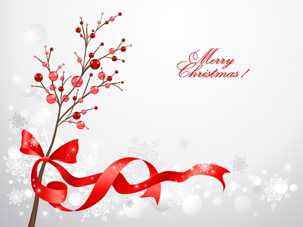 600x449 Christmas Decoration Ribbon Bow Ribbon Vector Free Vector In Adobe