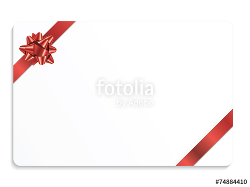 500x375 Gift Card With Bow