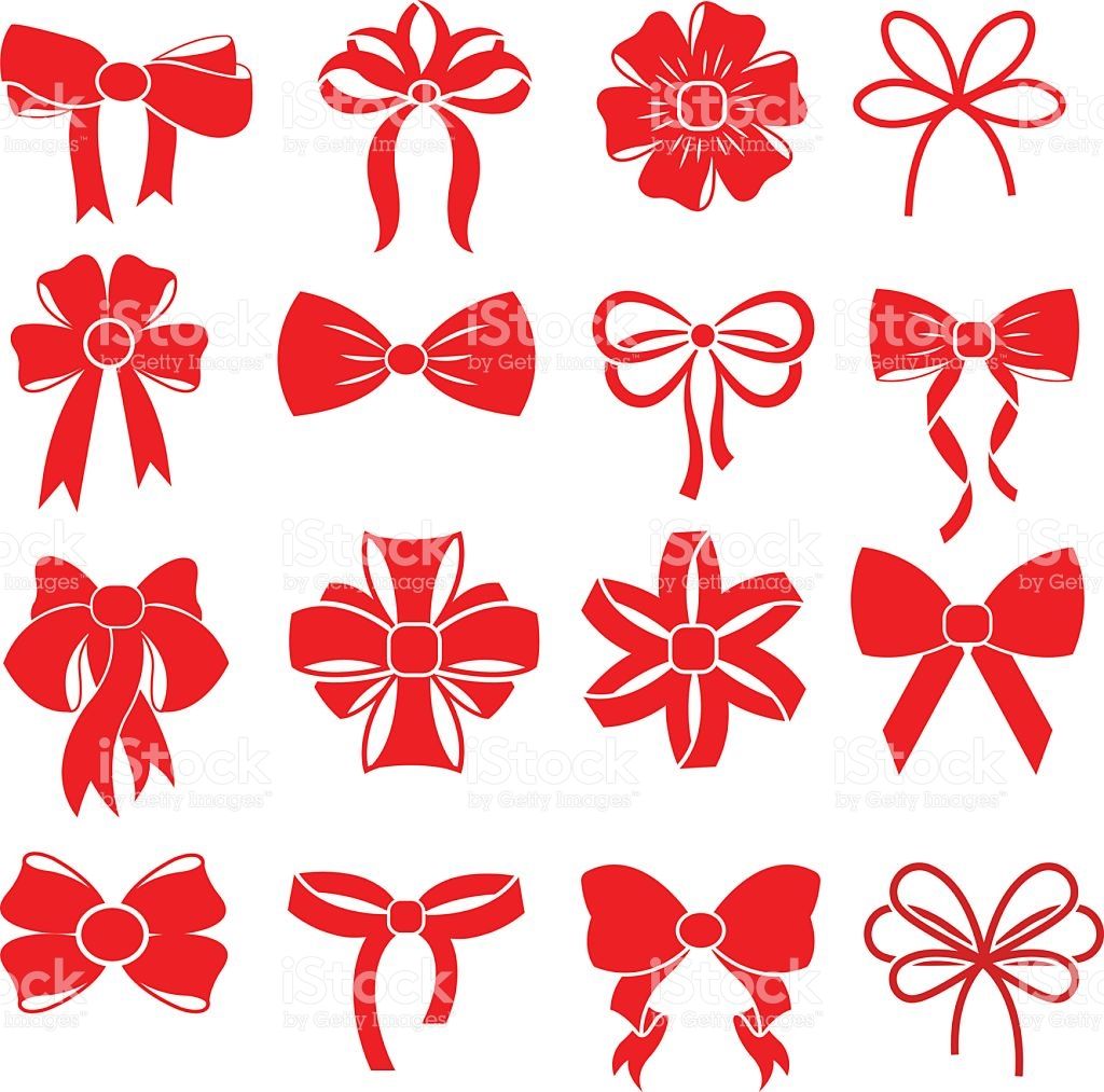 1024x1013 Red Gift Bow For Celebration Christmas And Present To Birthday