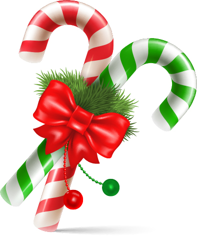 394x471 Christmas Candy Vector Material Free Download