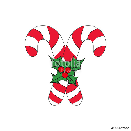 500x500 Christmas Candy Vector Stock Photo And Royalty Free Images