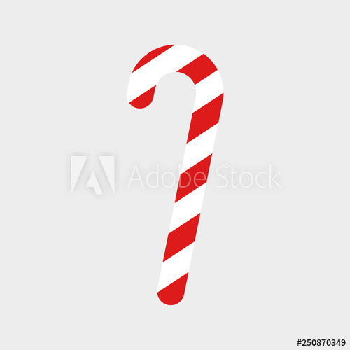 500x500 Christmas Cane Logo Christmas Candy Christmas Candy Vector