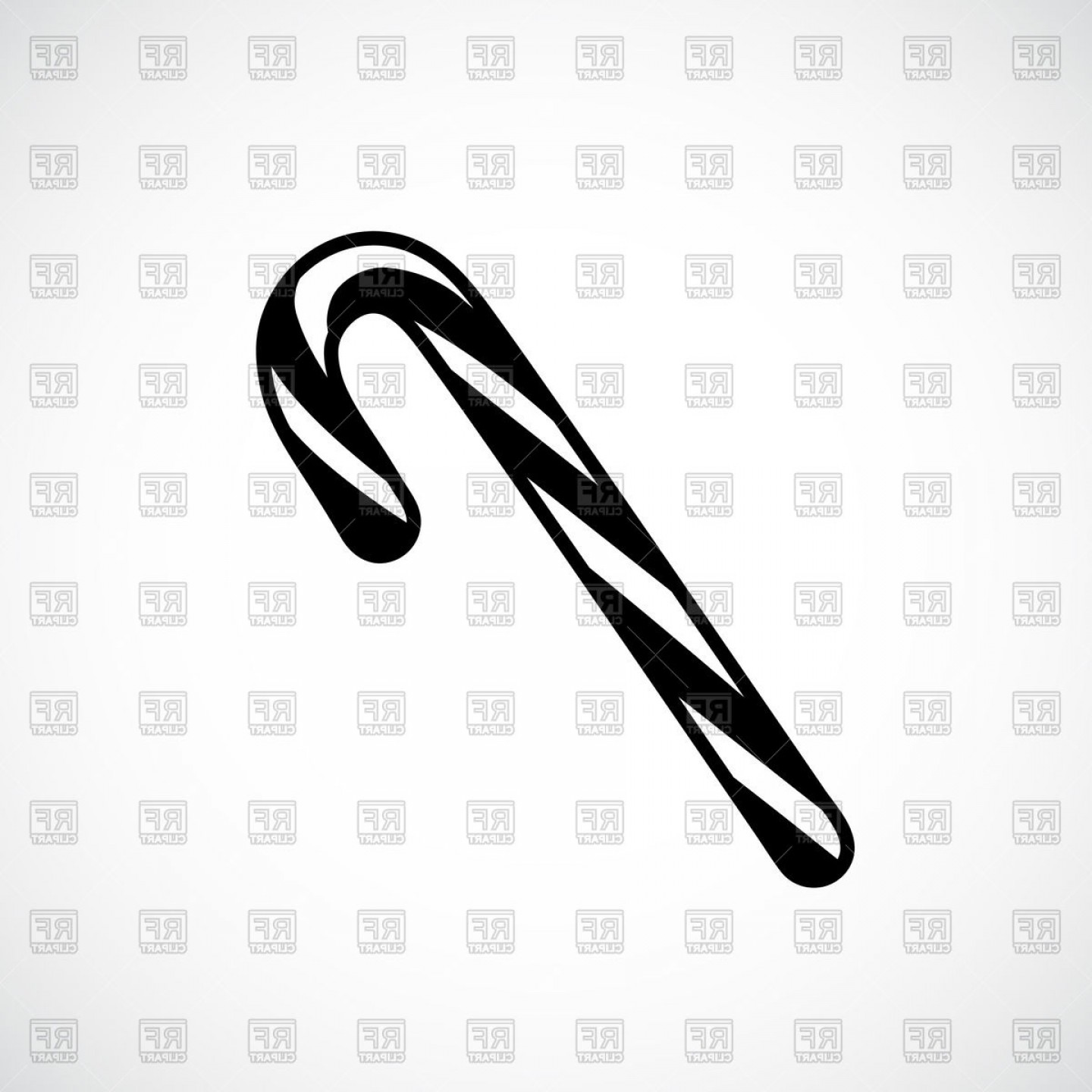 1440x1440 Christmas Candy Cane Icon Vector Clipart Createmepink