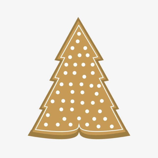 640x640 Tree Biscuit Christmas Clipart Vector Png Element, Free, Christmas