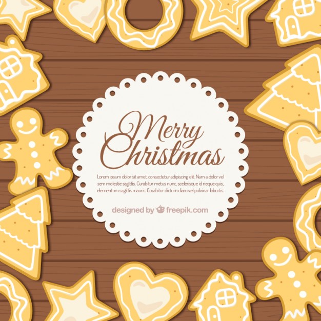 626x626 Christmas Cookies Vector Free Download