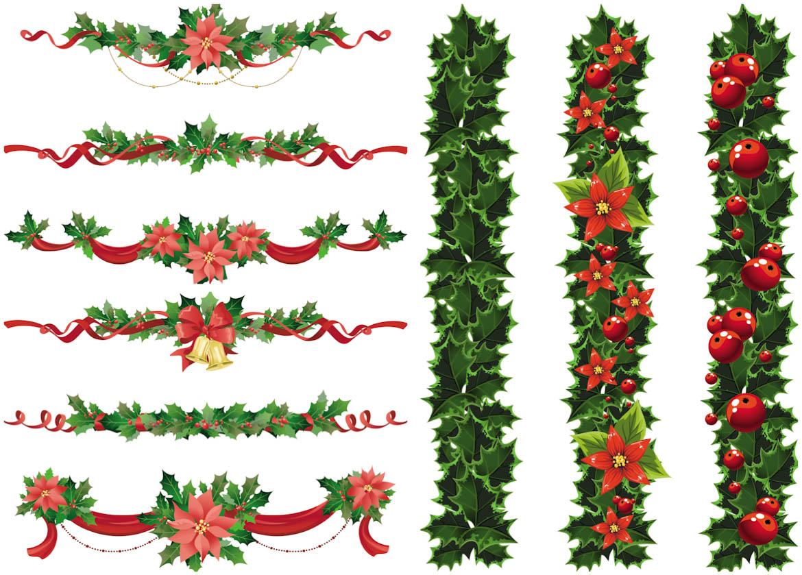 Christmas Garland Vector Free Stock Vector Art Illustrations 1170x839 Christmas Garland Vector Free Stock Vector Art Illustrations