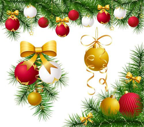 Different Xmas Decorations Vector Material Free Download 500x442 Different Xmas Decorations Vector Material Free Download