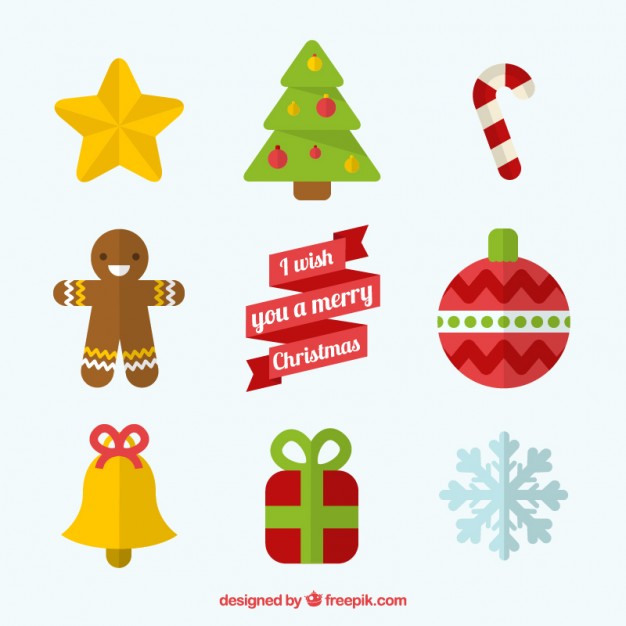 Christmas Decorations Vector at Vectorified.com | Collection of ...