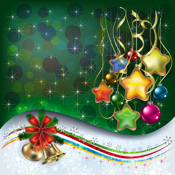 600x600 Merry Christmas Design Elements Vector Free Download
