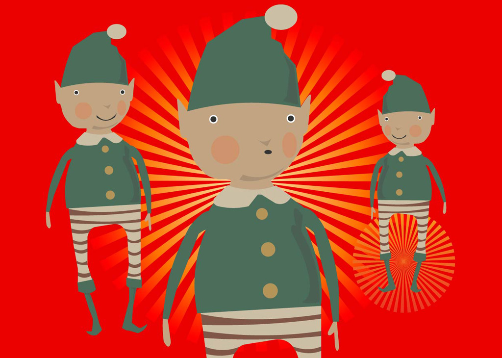 1024x730 Elf Vector Vector Art Graphics