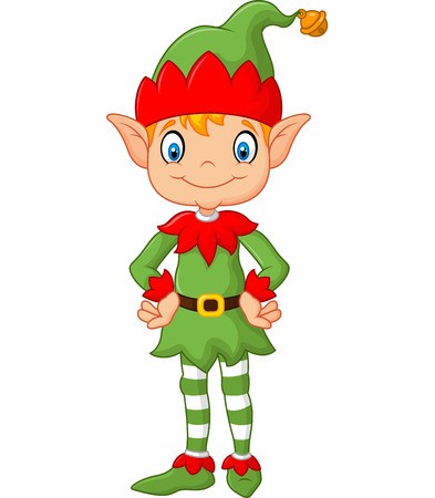 Christmas Elf Free Vector at Vectorified.com | Collection of Christmas ...