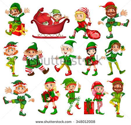 450x430 Santa's Elfe Elf Stock Images, Royalty Free Images Vectors