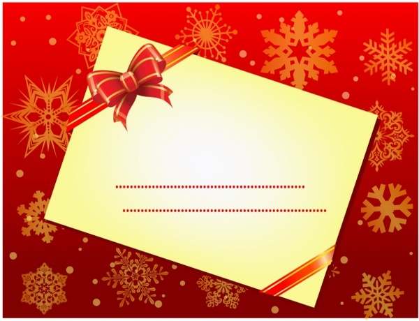 600x460 Christmas Envelope Free Vector In Adobe Illustrator