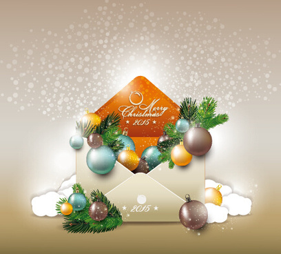 408x368 Vector Christmas Envelope Free Vector Download