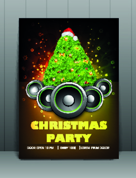281x368 Christmas Flyer Free Vector Download