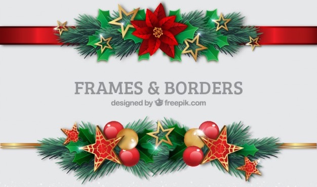 626x370 Free Christmas Vector Graphics Party Flyer Templates