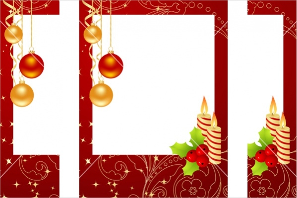 Christmas Frame Vector