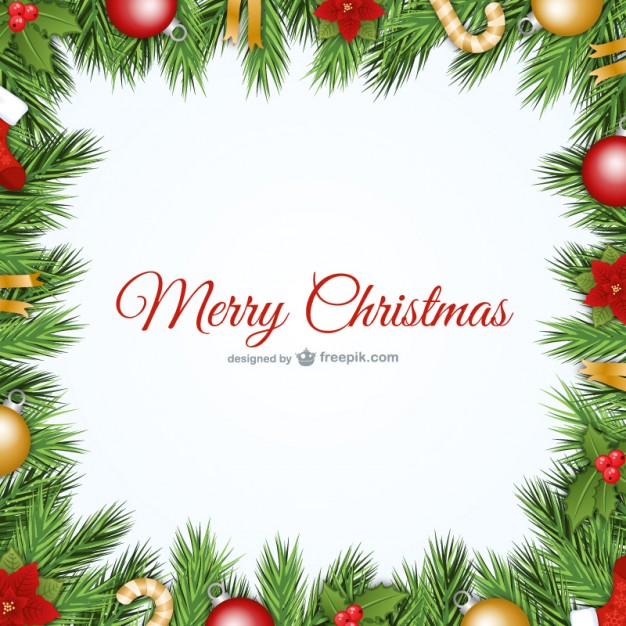 Christmas Frame Vector At Vectorified.com 