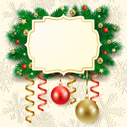 Cute Christmas Cards With Frame Vector Set Free Download 500x500 Cute Christmas Cards With Frame Vector Set Free Download