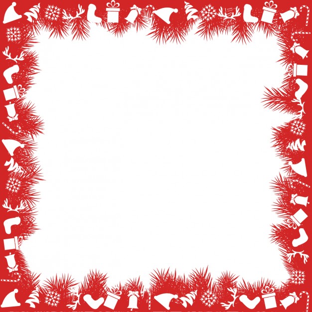 Red Christmas Frame Vector Free Download 626x626 Red Christmas Frame Vector Free Download
