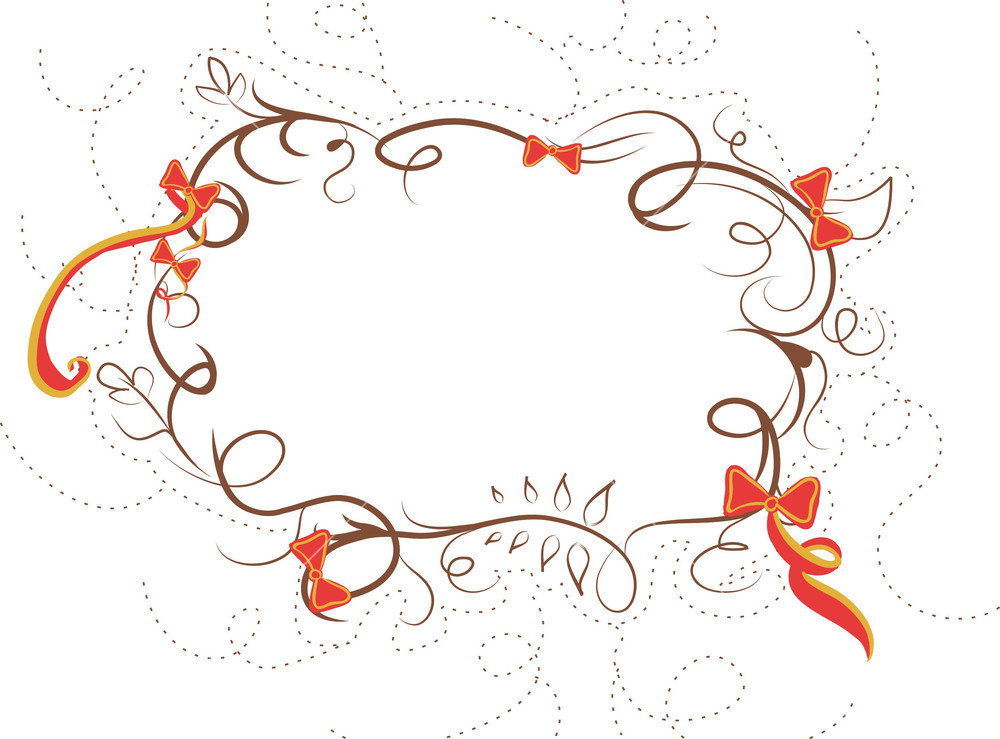 Christmas Frame Vector Element Royalty Free Stock Image 1000x739 Christmas Frame Vector Element Royalty Free Stock Image