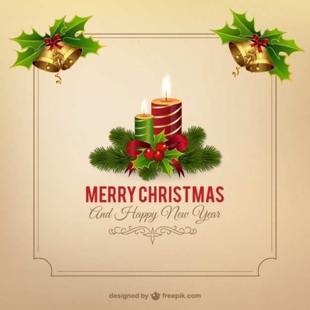 Christmas Frame With Candles Free Vector 626x626 Christmas Frame With Candles Free Vector