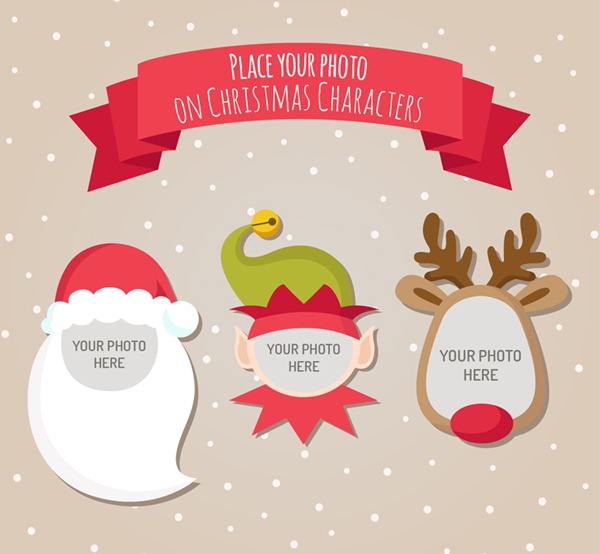 Christmas Frame Vector Free