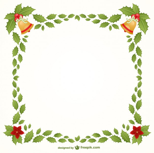 626x625 Christmas Frame Vector Free Vector Download