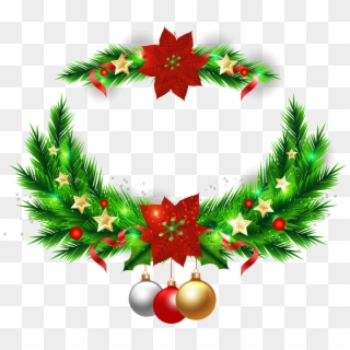 320x320 Christmas Wreath Vector Png Images