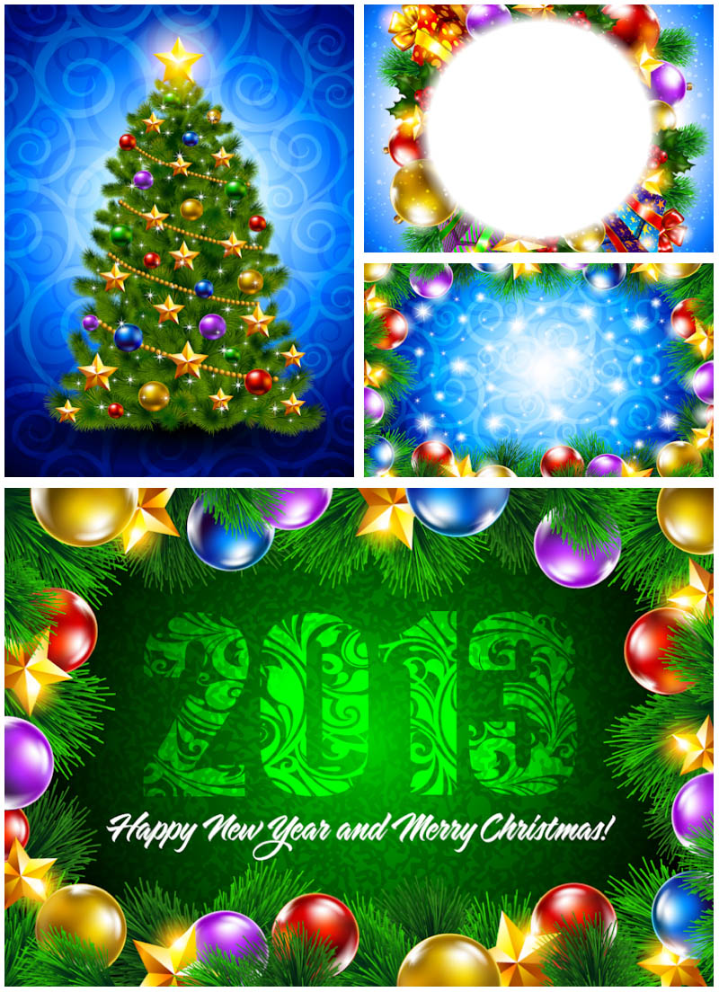 800x1104 Christmas Frames With Garland Vector Vector Graphics Blog
