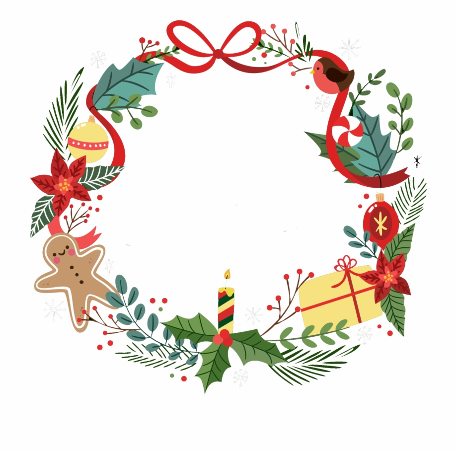 920x910 Christmas Garland Vector Png, Transparent Png Download For Free