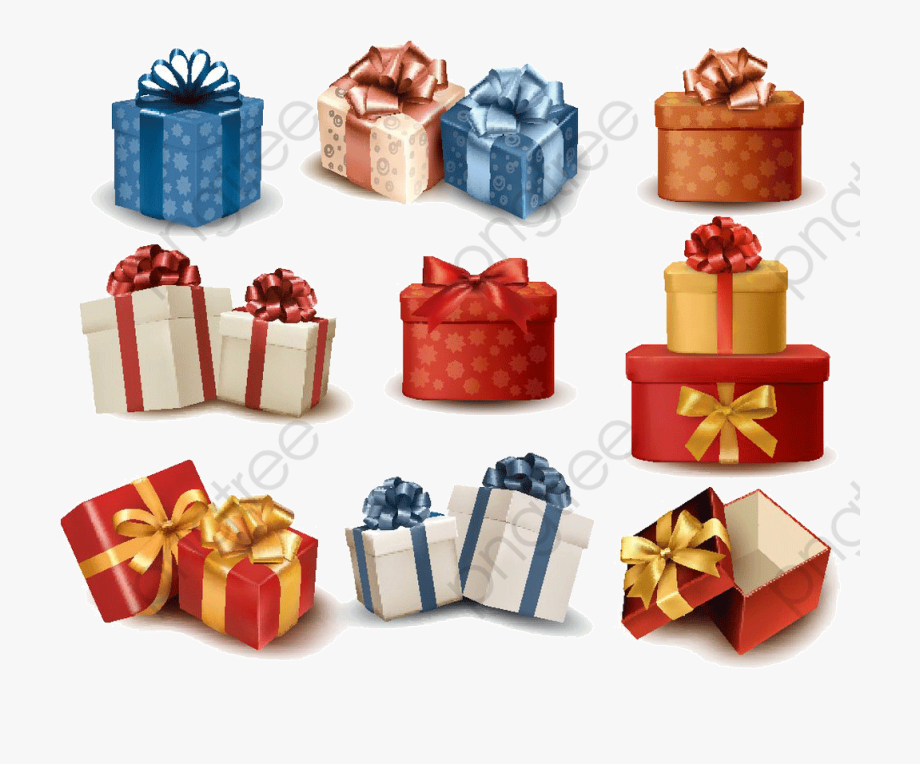 920x764 Christmas Gift Box Packaging Christmas Present Clipart
