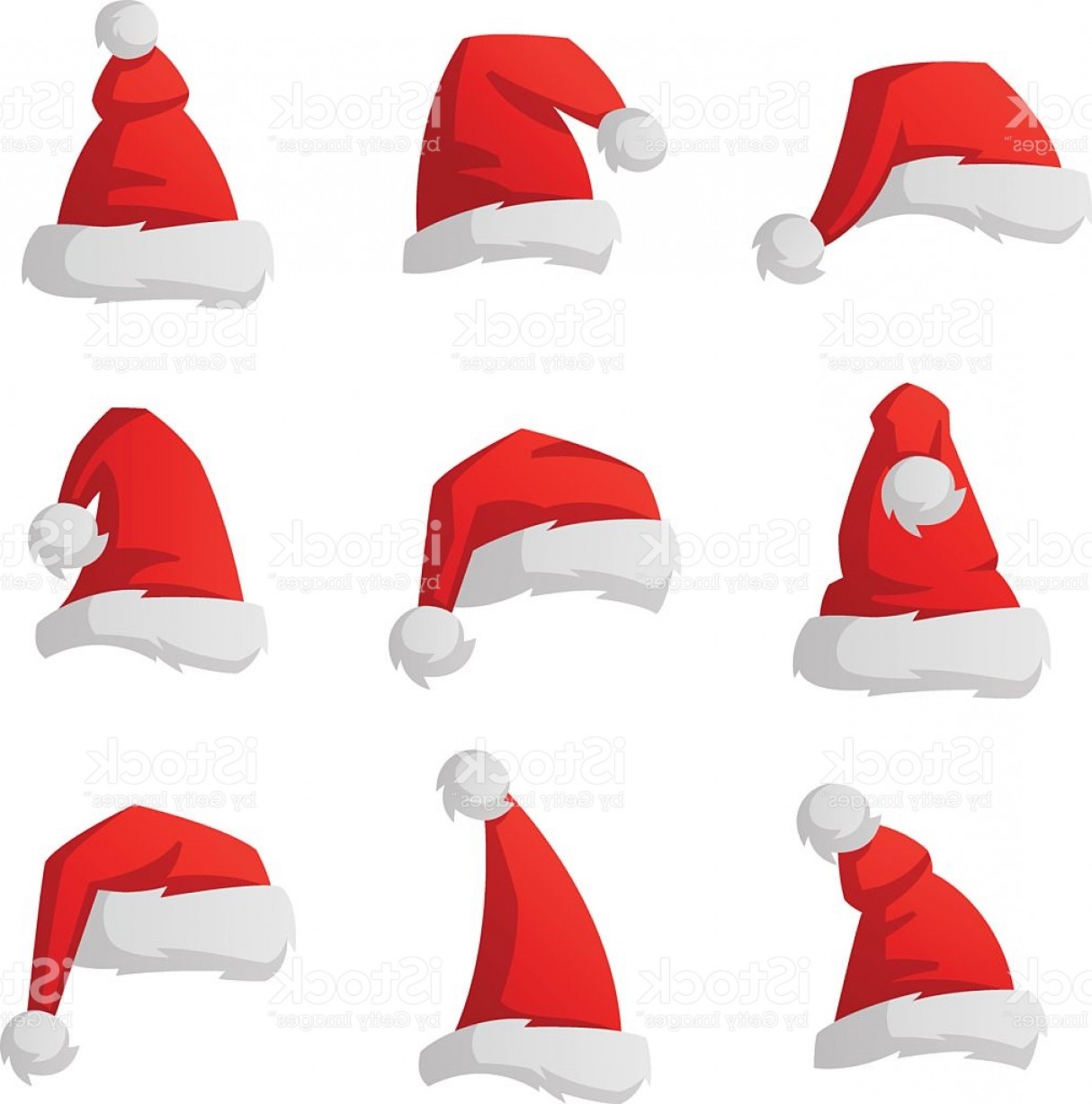 1214x1228 Santa Christmas Hat Vector Illustration Gm Soidergi