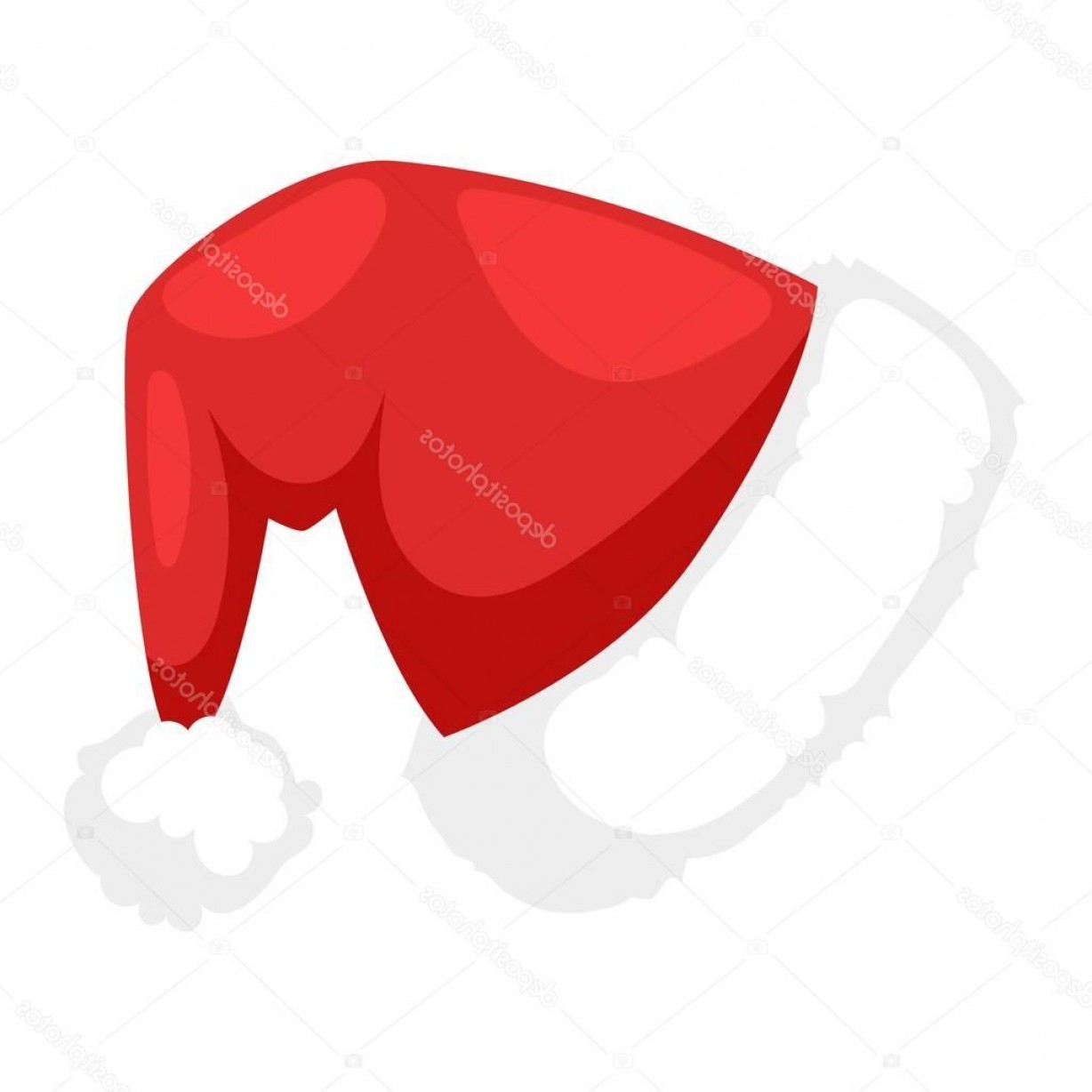1228x1228 Santa Hat Vector Clip Art Hoodamathrun