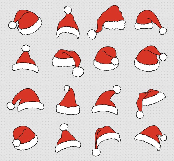 600x555 Red Christmas Hat Vector Graphics My Free Photoshop World