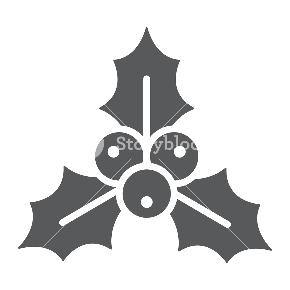 Christmas Holly Berry Glyph Icon, Xmas And Winter, Plant Sign 1000x1000 Christmas Holly Berry Glyph Icon, Xmas And Winter, Plant Sign