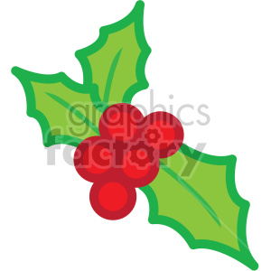 Christmas Holly Berries Vector Icon Clipart Royalty Free Gif 300x300 Christmas Holly Berries Vector Icon Clipart Royalty Free Gif