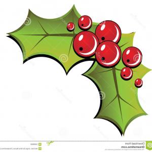 300x300 Background Of Christmas Holly Vector Catchsplace