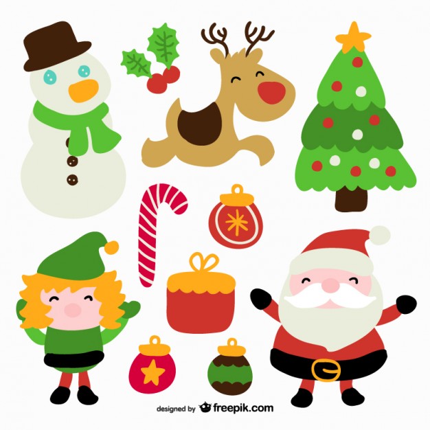 Christmas Icons Collection Vector Free Download 626x626 Christmas Icons Collection Vector Free Download