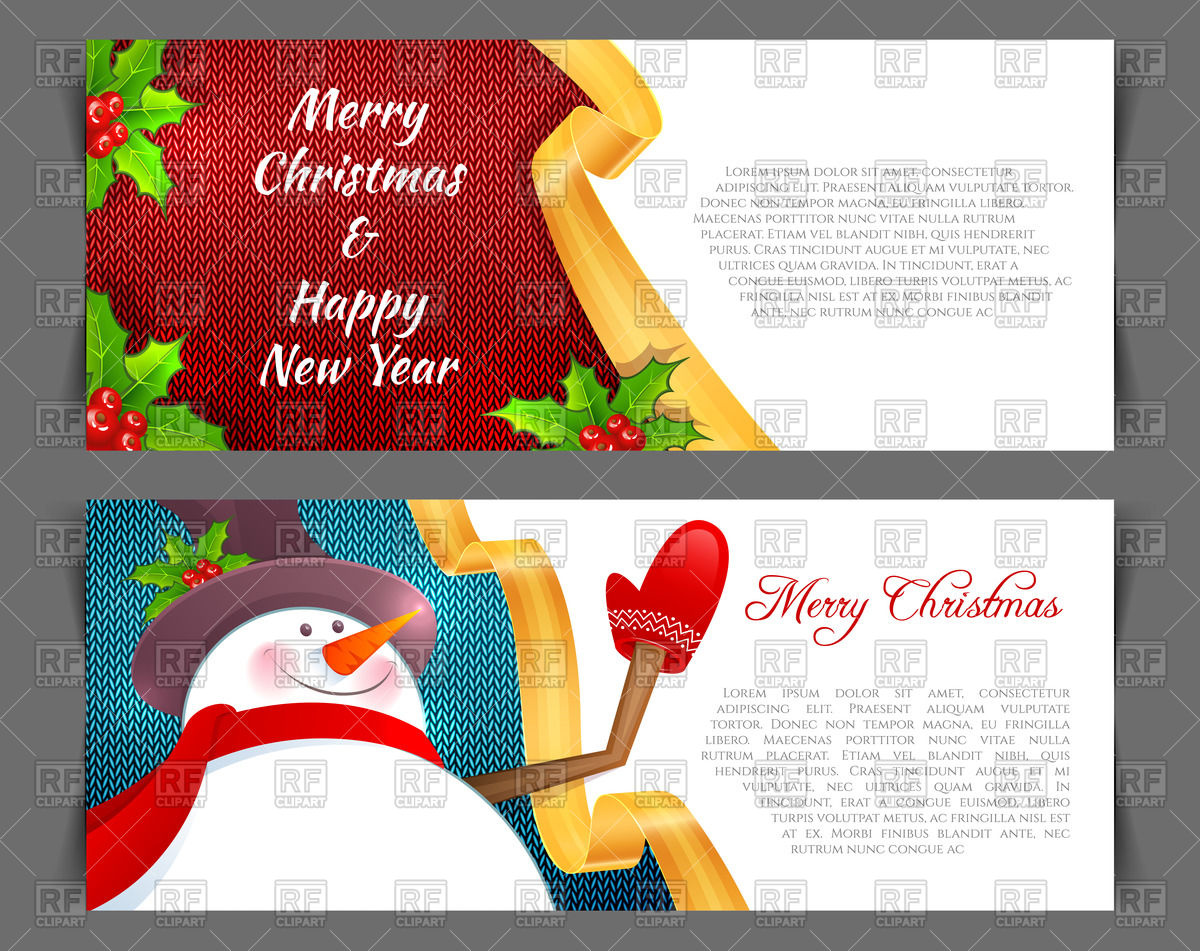 Cute Xmas Invitation Template With Snowman Vector Image 1200x951 Cute Xmas Invitation Template With Snowman Vector Image