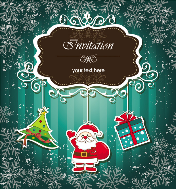 Free Download Of Christmas Invitations Vector Design Vector 620x664 Free Download Of Christmas Invitations Vector Design Vector