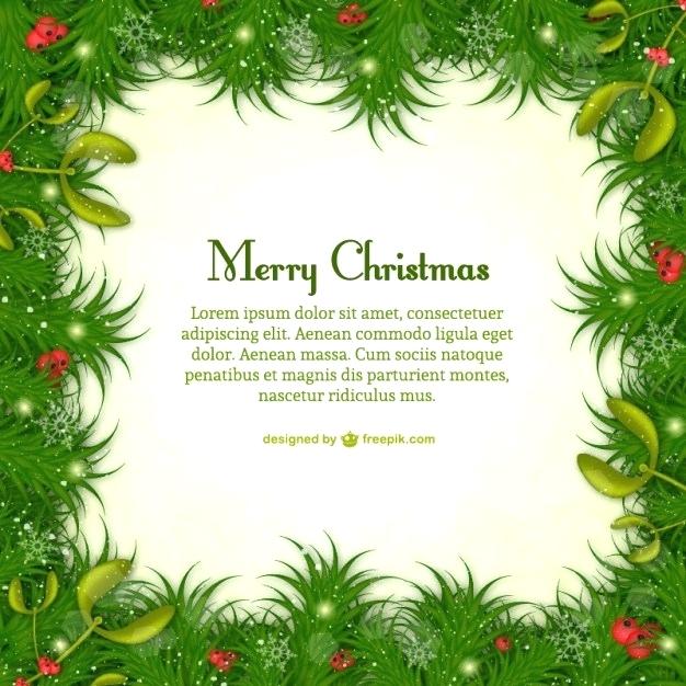 626x626 Merry Template With Green Leaves Vector Free Download Demo Xmas